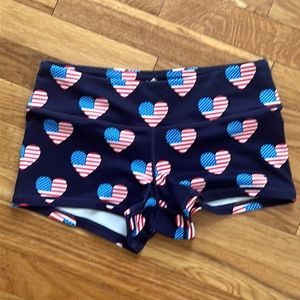 Wodbottom stars & stripes American workout shorts